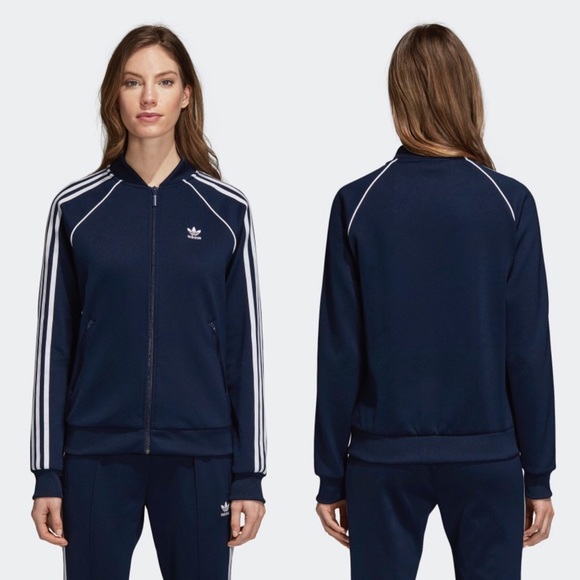 adidas Jackets & Blazers - Adidas Women’s SST Track Jacket Navy Blue Size M